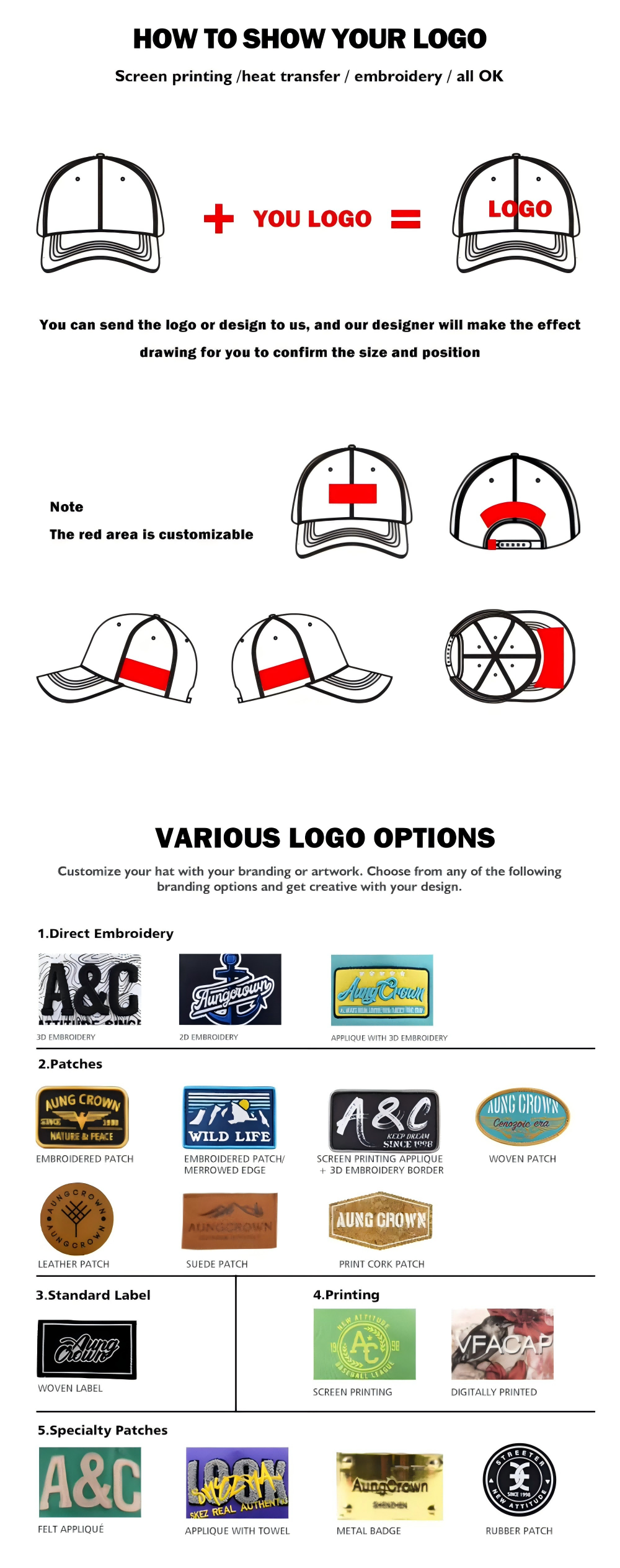 Customized Project for Custom patch baseball caps-Ilive Hat